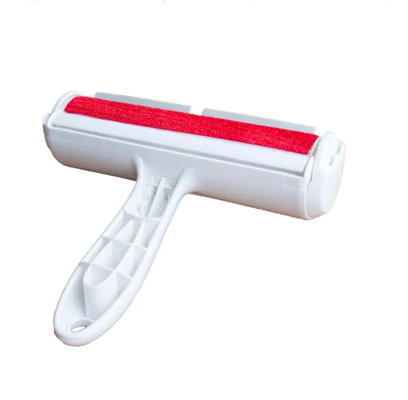White and red pet hair remover